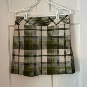 J crew wool skirt